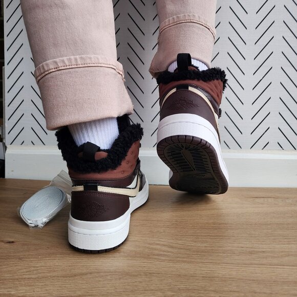 ⭐Rare Nike Air Jordan 1 Acclimate Womens Shoes Sz 7.5 Brown Sneakers DC7723-200⭐ - Picture 5 of 9